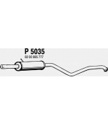 FENNO STEEL - P5035 - Глушитель средний RENAULT LAGUNA 1.6-2.0 01-